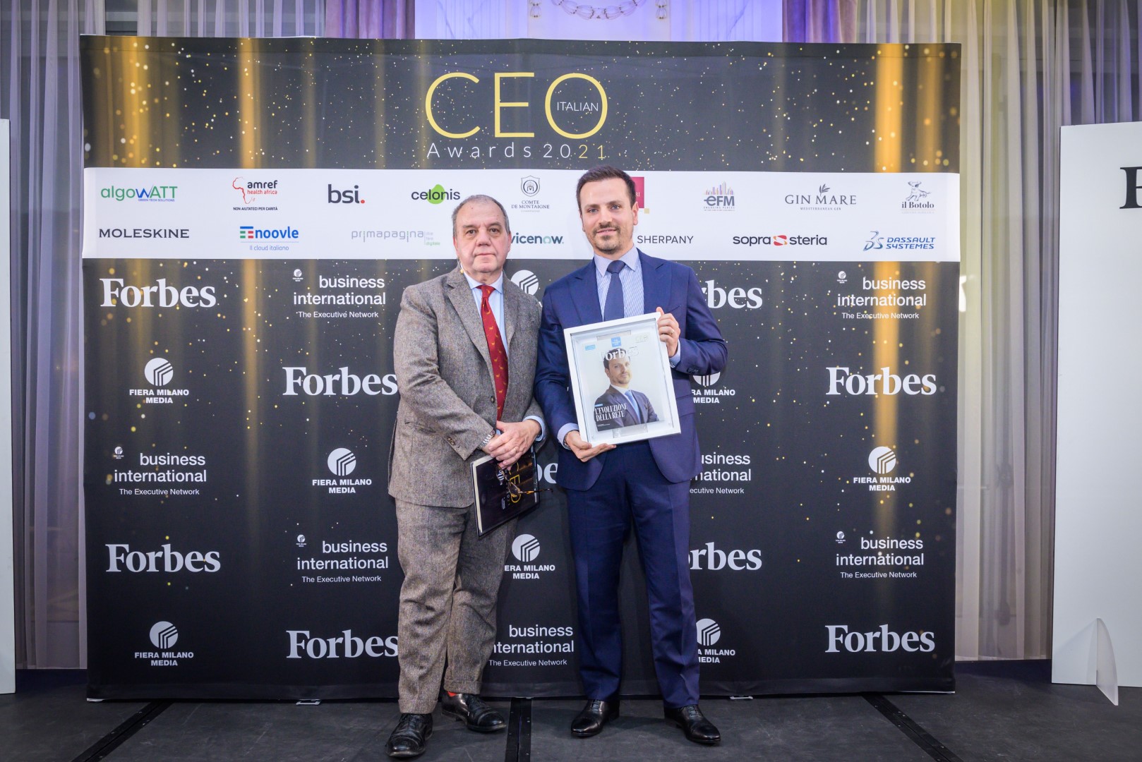 CLAUDIO ROMANI PREMIATO TRA I 20 TOP MANAGER DEL CEO ITALIAN AWARDS 2021 | RESI Informatica